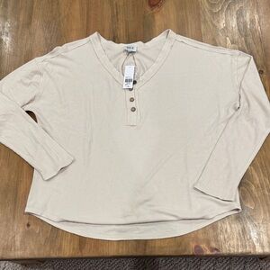 BKE Sand Henley Top